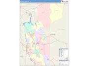 Mohave <br /> Wall Map <br /> Color Cast Style 2024 Map