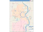 Chicot <br /> Wall Map <br /> Color Cast Style 2024 Map