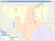 Colusa <br /> Wall Map <br /> Color Cast Style 2024 Map