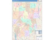 Litchfield <br /> Wall Map <br /> Color Cast Style 2024 Map
