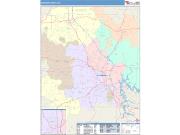 Bartow <br /> Wall Map <br /> Color Cast Style 2024 Map