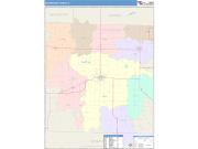 McDonough <br /> Wall Map <br /> Color Cast Style 2024 Map