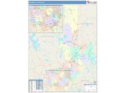 Penobscot <br /> Wall Map <br /> Color Cast Style 2024 Map