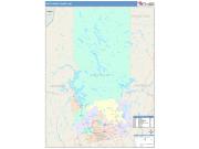 Piscataquis <br /> Wall Map <br /> Color Cast Style 2024 Map