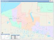 Gogebic <br /> Wall Map <br /> Color Cast Style 2024 Map