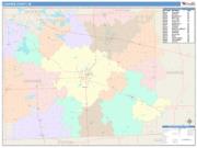 Lenawee <br /> Wall Map <br /> Color Cast Style 2024 Map