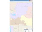 Missaukee <br /> Wall Map <br /> Color Cast Style 2024 Map