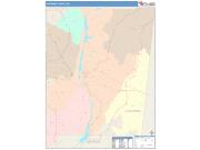 Itawamba <br /> Wall Map <br /> Color Cast Style 2024 Map