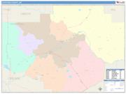 Chouteau <br /> Wall Map <br /> Color Cast Style 2024 Map