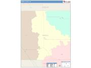Greeley <br /> Wall Map <br /> Color Cast Style 2024 Map