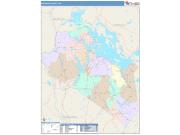 Belknap <br /> Wall Map <br /> Color Cast Style 2024 Map