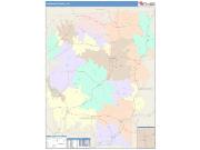 Chenango <br /> Wall Map <br /> Color Cast Style 2024 Map