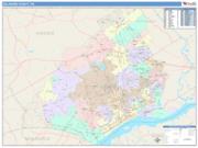Delaware <br /> Wall Map <br /> Color Cast Style 2024 Map