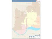 Bon Homme <br /> Wall Map <br /> Color Cast Style 2024 Map