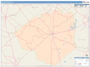 Goliad <br /> Wall Map <br /> Color Cast Style 2024 Map
