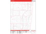 Boca Raton <br /> Wall Map <br /> Zip Code <br /> Red Line Style 2024 Map