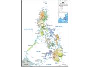 Philippines <br /> Political <br /> Wall Map Map