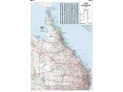 Queensland <br /> Wall Map Map