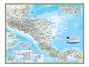 Central America <br /> Wall Map Map