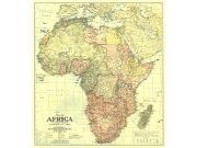 Africa 1922 <br /> Wall Map Map