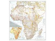 Africa 1943 <br /> Wall Map Map