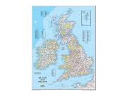 Britain and Ireland <br /> Wall Map Map