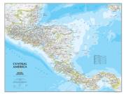 Central America 2010 <br /> Wall Map Map