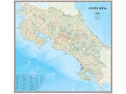 Costa Rica <br /> Wall Map Map