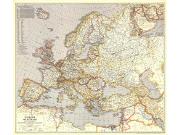 Europe 1943 <br /> Wall Map Map