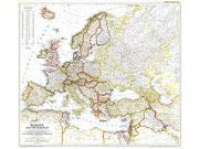 Europe 1949 <br /> Wall Map Map