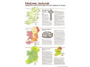 Historical Ireland 1981 <br /> Wall Map Map