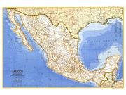 Mexico 1973 <br /> Wall Map Map