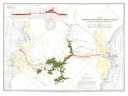 Panama Canal 1905 <br /> Wall Map Map