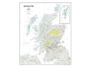 Scotland <br /> Political <br /> Wall Map Map