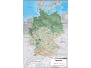 Germany <br /> Wall Map Map