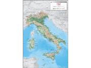 Italy <br /> Wall Map Map