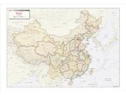 China <br />Antique <br /> Wall Map Map