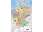 Germany <br /> Political <br /> Wall Map Map