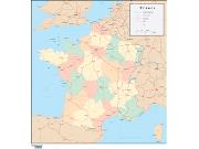 France <br /> Wall Map Map