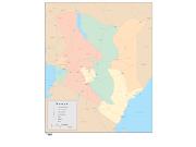 Kenya <br /> Wall Map Map