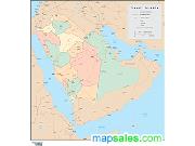 Saudi Arabia <br /> Wall Map Map