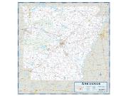 Arkansas County Highway <br /> Wall Map Map