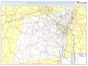 Albany, NY County <br /> Wall Map Map