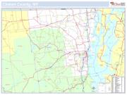 Clinton, NY County <br /> Wall Map Map