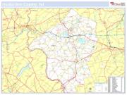 Hunterdon, NJ County <br /> Wall Map Map