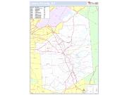 Lewis, NY County <br /> Wall Map Map