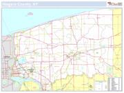 Niagara, NY County <br /> Wall Map Map