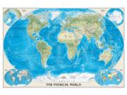 The Physical World Wall Map from National Geographic