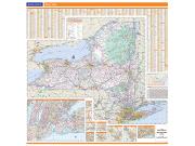 New York State Wall Map