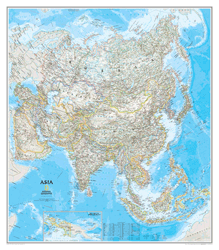 Asia Wall Map